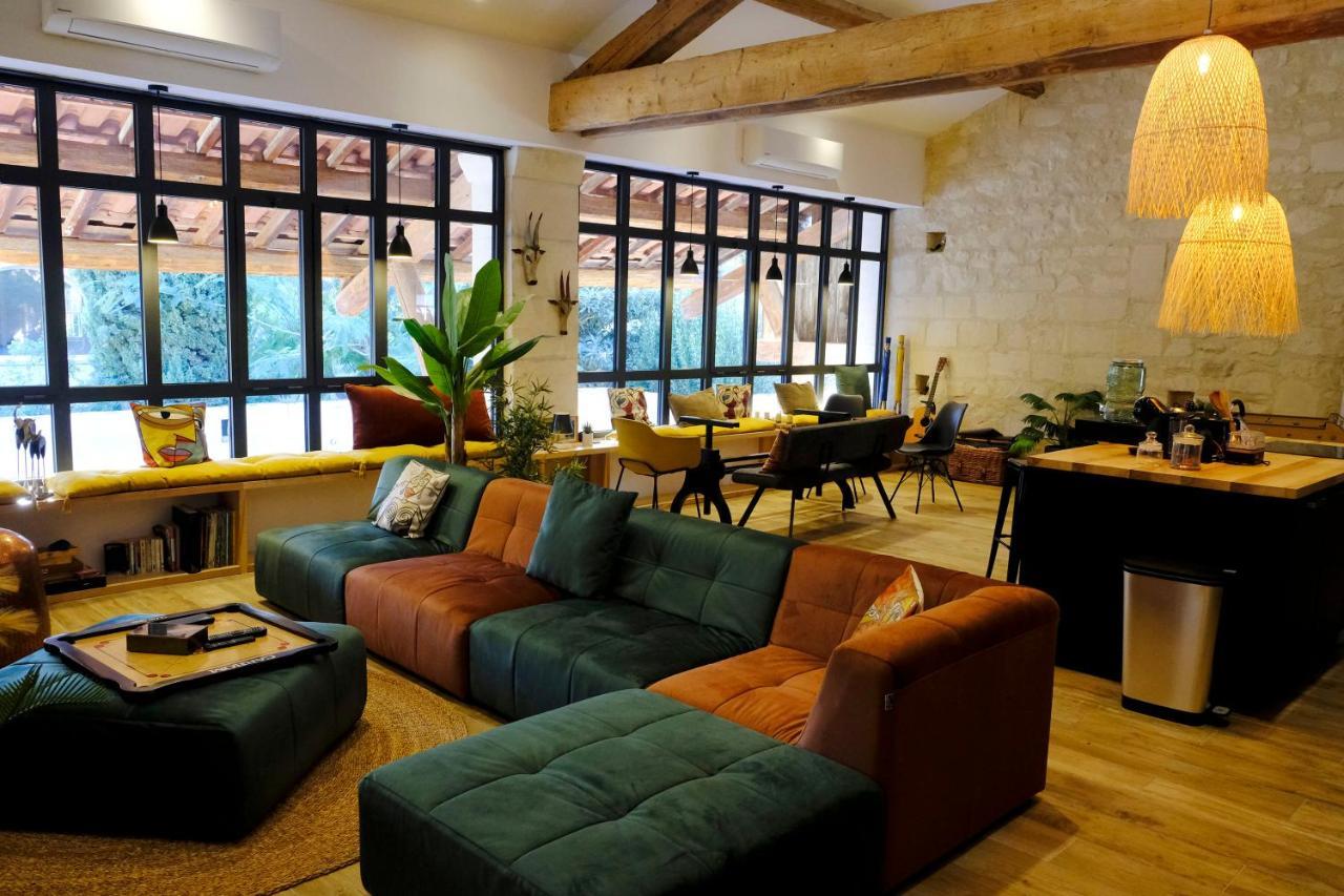 Le Loft De La Grange Bed and Breakfast Arlés Exterior foto